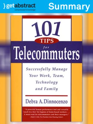 cover image of 101 Tips for Telecommuters (Summary)